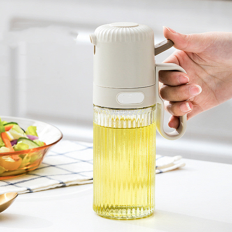 Druckknopf Öl Sprühflasche 250ml für gleichmäßige Dosierung - Hobbyfy