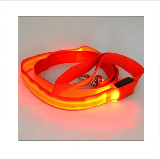 LED Beleuchtete Nylon-Hundeleine Mit 3 Modi - Hobbyfy