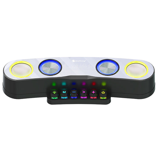 Colorful Desktop Gaming Bluetooth Speaker Mit LED Kompakte Klanglösung