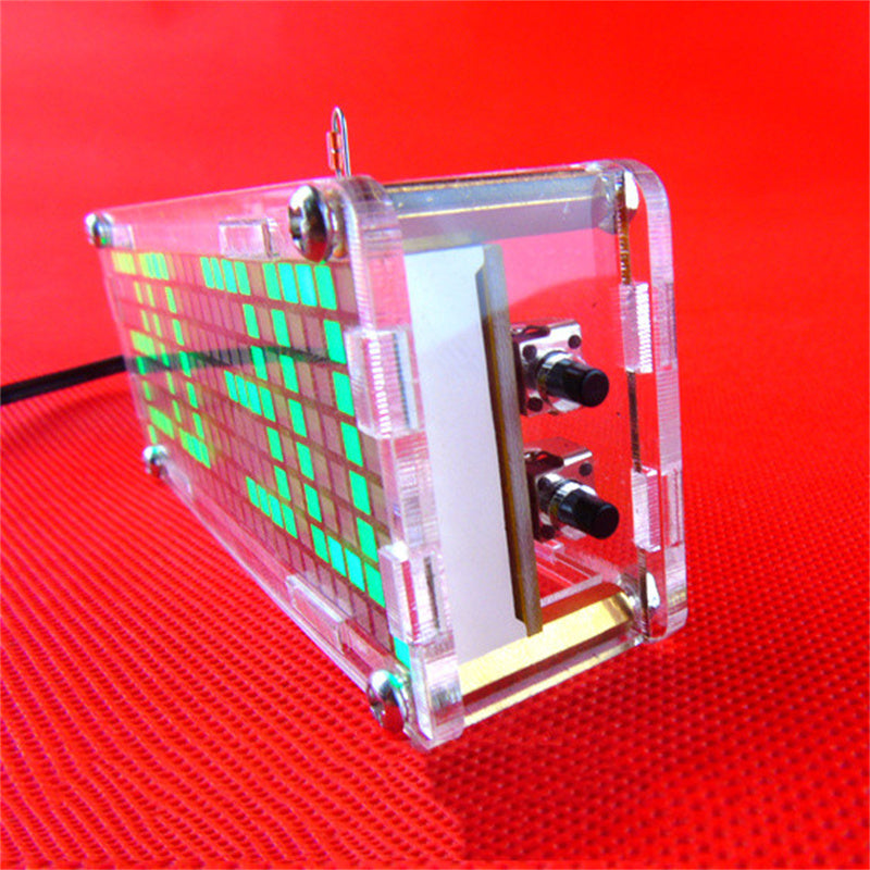 DIY LED Punktmatrix Wecker Bausatz Mit Temperaturanzeige