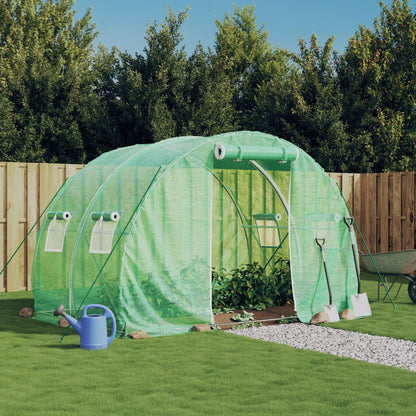 Gewächshaus Mit Stahlrahmen 6 Quadratmeter 3x2x2 m - Hobbyfy