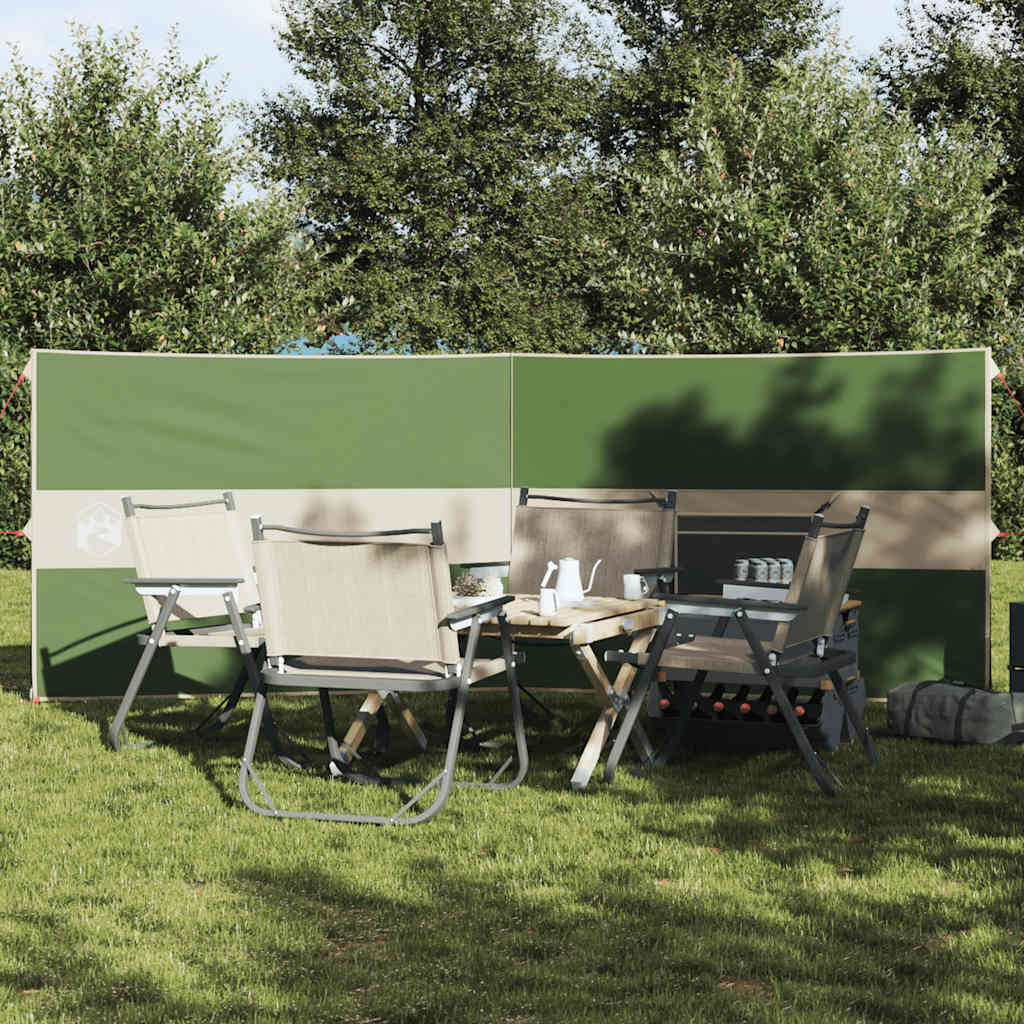 Nordwind Wasserdichter Campingwindschutz 344x120 CM und 490x123 CM - Hobbyfy
