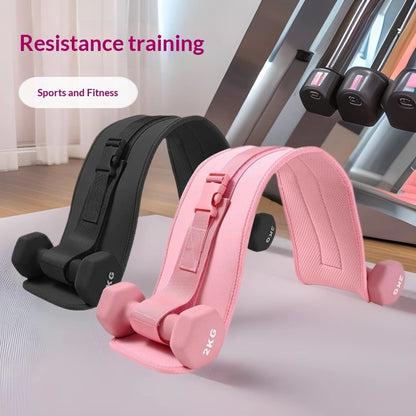 Anti Slip Yoga Dumbbell Hilfsband für Taille und Gesäß Optimierung