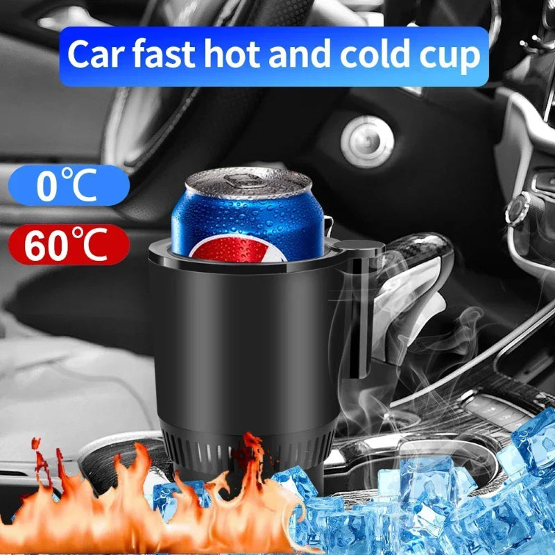 2-in-1 Auto Becher 12V Heizung Und Kühlung Mit Anzeige - Hobbyfy