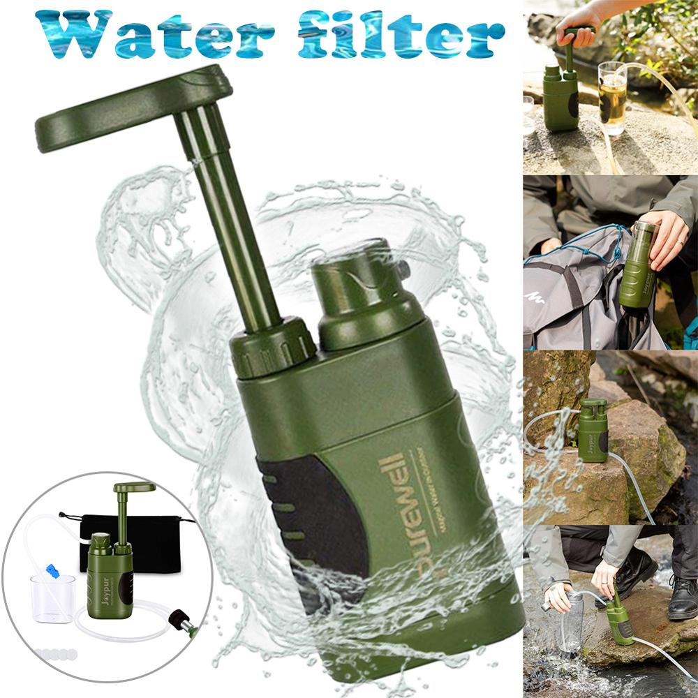 Mehrstufiger Outdoor Wasserfilter – 4-Stufen-Notfallfilter - Hobbyfy