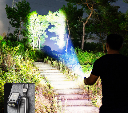 Wiederaufladbare LED Camping Lampe aus Aluminium