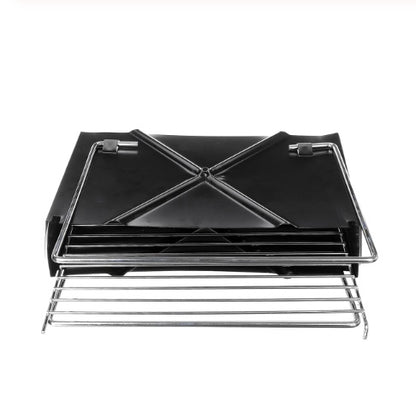Faltbarer Edelstahl Kohlegrill Tragbar Leicht 1,2 Kg - Hobbyfy
