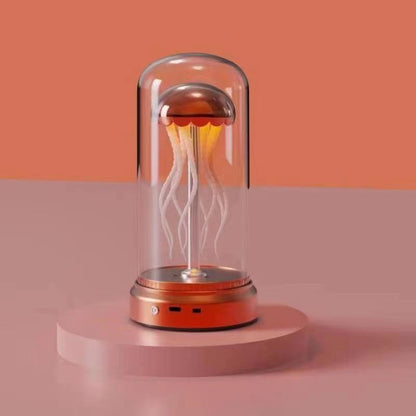AuroraHaus Mechanische Qualle Musikbox Mit Leuchtendem Ambiente Licht - Hobbyfy