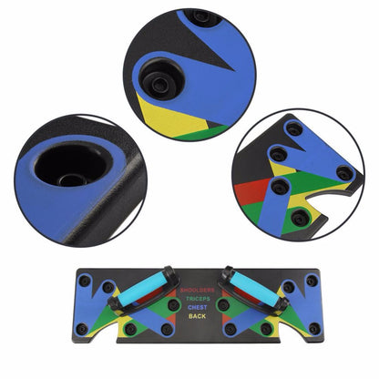 Push Up Rack Edge 9 In 1 Fitnessgerät Mit Ablagen Farbcode System