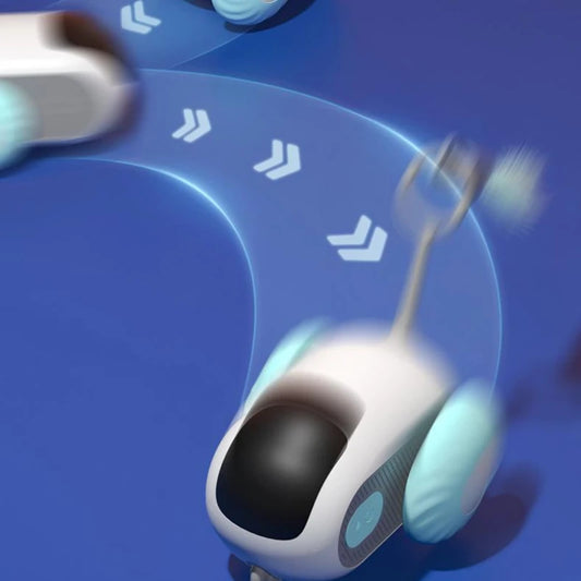 Katzen Auto Spielzeug Fernsteuerung USB Aufladbar Jagdmodus - Hobbyfy