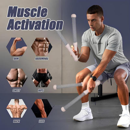 Kabelloses Springseil Für Ganzkörper Workout 43 cm Pro Paar - Hobbyfy