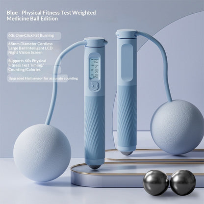 Kordelloses Magnetperlen Fitnessseil Für Cardio Und Muskelmassage