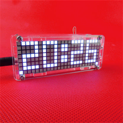 DIY LED Punktmatrix Wecker Bausatz Mit Temperaturanzeige