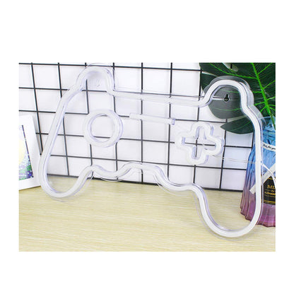 Neon Gamepad Lampe Acryl LED 41x27,5 Cm