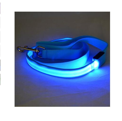 LED Beleuchtete Nylon-Hundeleine Mit 3 Modi - Hobbyfy