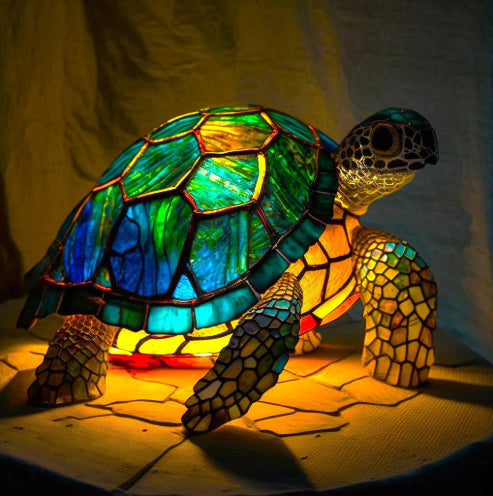 Farbenfrohe Harz Dekoration Tier-Lampe - Hobbyfy