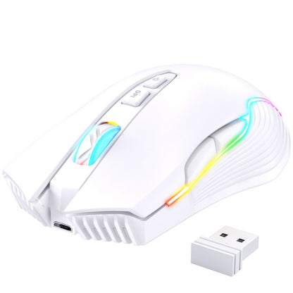 LumenTech Ultralight Leuchtende Bluetooth Kabellose Gaming Maus 24 g - Hobbyfy