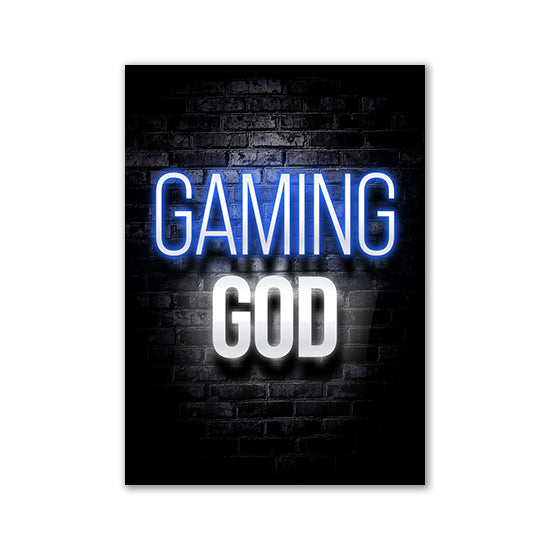 Neon Canvas Gaming Matte - Hobbyfy