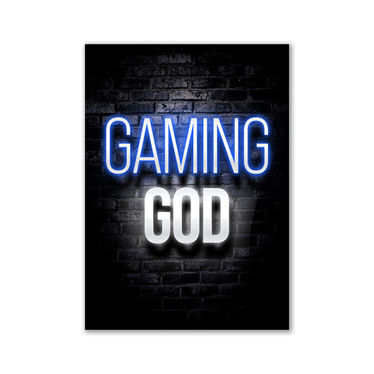 Neon Canvas Gaming Matte - Hobbyfy