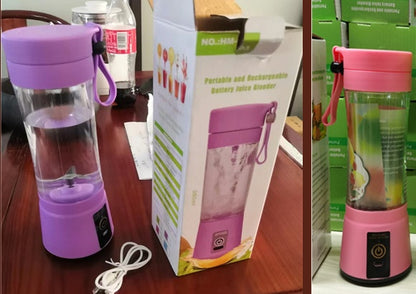 NovaBlend Tragbarer USB Mixer Mit Sechs Klingen Smoothie Maker Für Obst Gemüse Und Frische Säfte - Hobbyfy