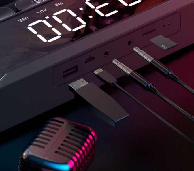 KlangKraft Bluetooth Lautsprecher Mit Subwoofer Kompakt - Hobbyfy
