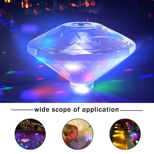 LED Diamant Lampe Pool Wasserdicht Farbwechsel Licht - Hobbyfy