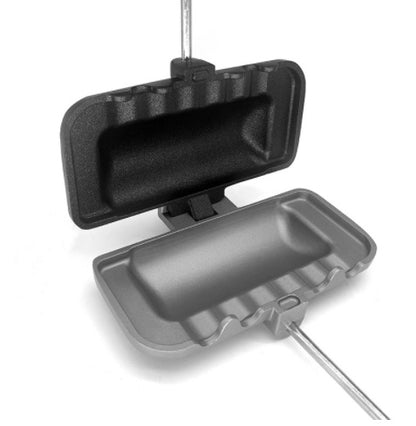 ChefLine Doppelseitige Bratpfanne Für Brot Waffeln Spiegeleier