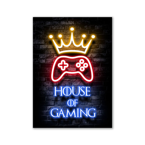 Neon Canvas Gaming Matte - Hobbyfy