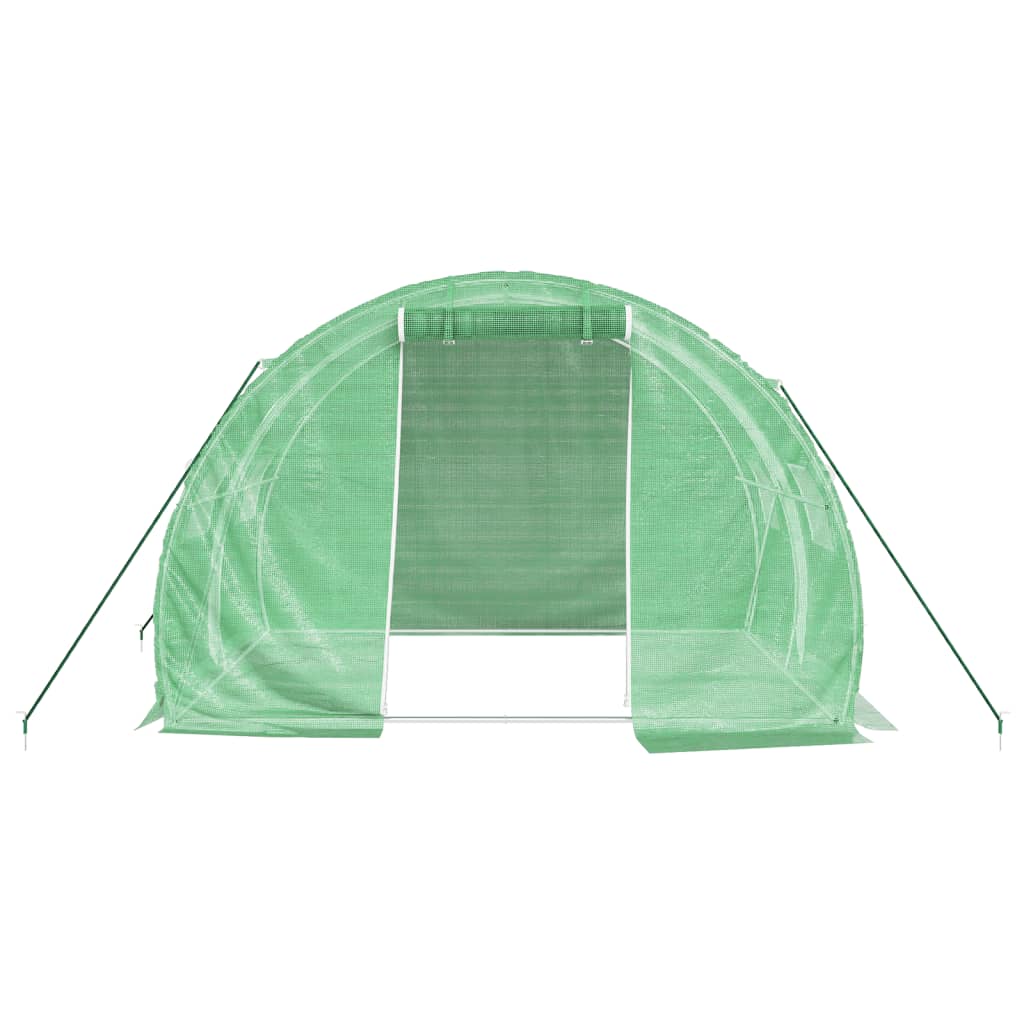 Gewächshaus Mit Stahlrahmen 6 Quadratmeter 3x2x2 m - Hobbyfy
