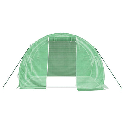 Gewächshaus Mit Stahlrahmen 6 Quadratmeter 3x2x2 m - Hobbyfy
