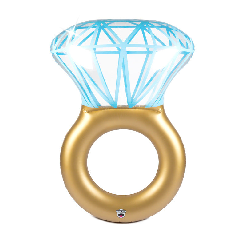 Aufblasbarer Diamant-Schwimmring Aus PVC Für Erwachsene - Hobbyfy