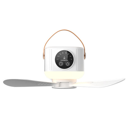 Wiederaufladbarer Ventilator Mit Licht und Kühlung - Hobbyfy