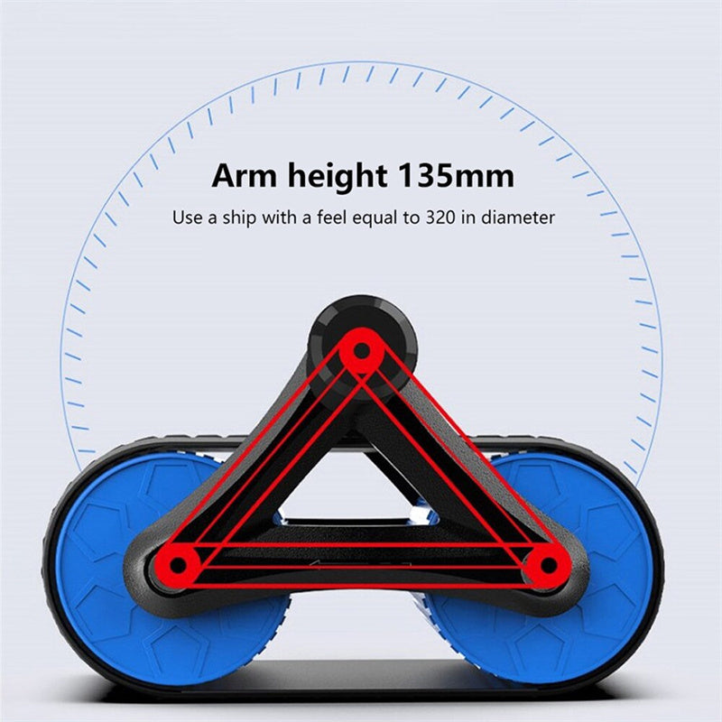 Doppelrad Bauchtrainer Ab Wheel Roller Stabilität Und Gleichgewicht - Hobbyfy
