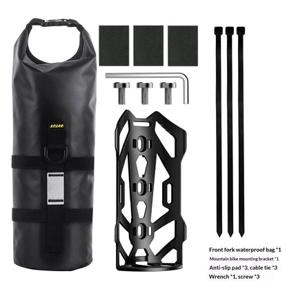 RoadMountain FrameFork Waterproof Bag Schwarz 5 Liter Kapazität