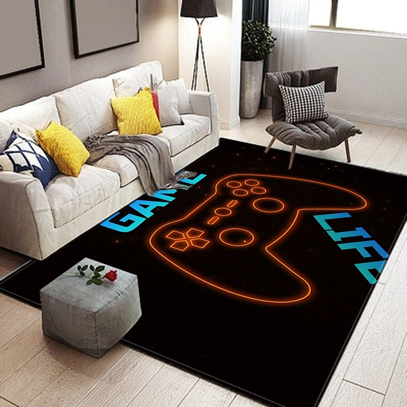 Electric Tide Gamer Teppich 40x60 cm Pflegeleicht Für Wohnzimmer - Hobbyfy