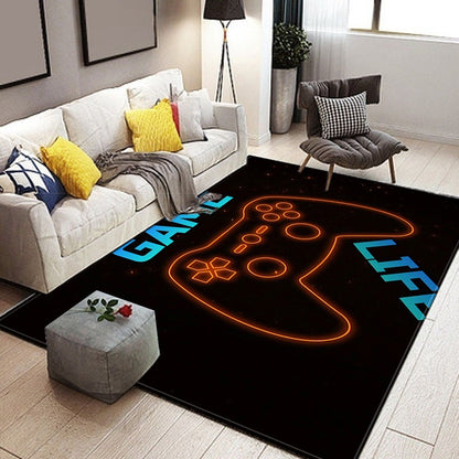 Electric Tide Gamer Teppich 40x60 cm Pflegeleicht Für Wohnzimmer - Hobbyfy