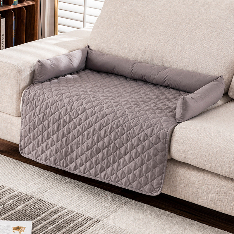 BrandName Wasserdichte Hundematte Mit Kissen Universalgröße