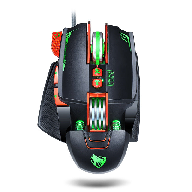 Ergonomische Gaming-Maus Mit 2500 DPI Und 7 Tasten