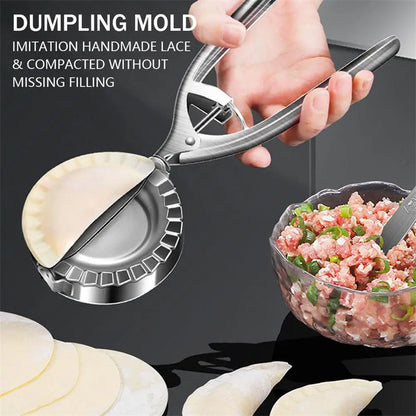 KüchenMeister Dumpling und Ravioli Maker aus Edelstahl - Hobbyfy