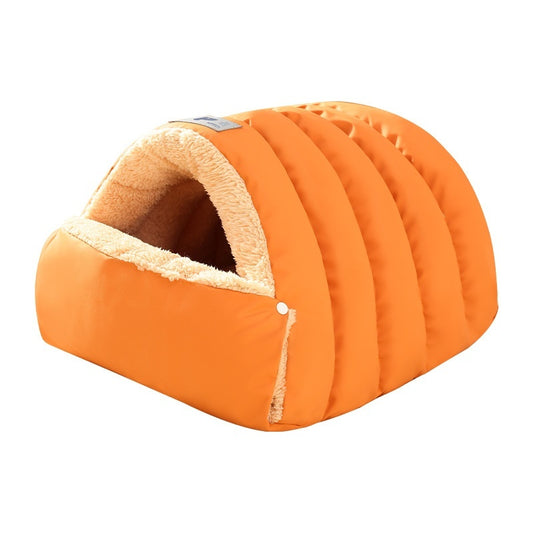 Kuschelig Geschlossener Schlafsack Katzenbett Für Winterwärme - Hobbyfy