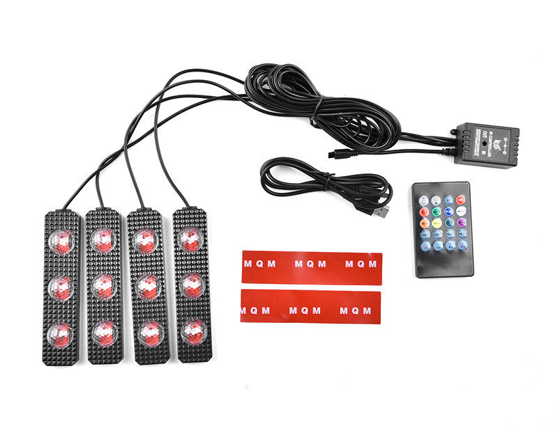 LED Kabellos Sternen-Fußraum Für Auto - Hobbyfy