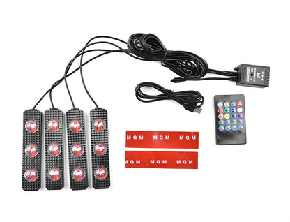 LED Kabellos Sternen-Fußraum Für Auto - Hobbyfy