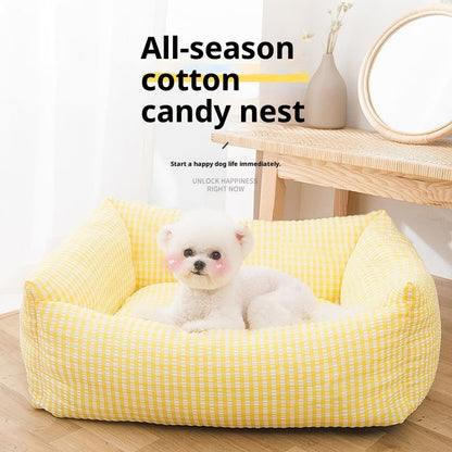 Winter Warmes Haustier Bett Für Kleine Hunde Und Katzen, Strapazierfähig - Hobbyfy