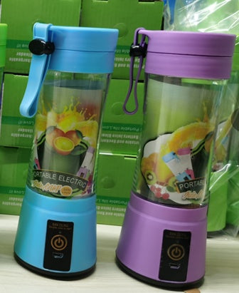 NovaBlend Tragbarer USB Mixer Mit Sechs Klingen Smoothie Maker Für Obst Gemüse Und Frische Säfte - Hobbyfy