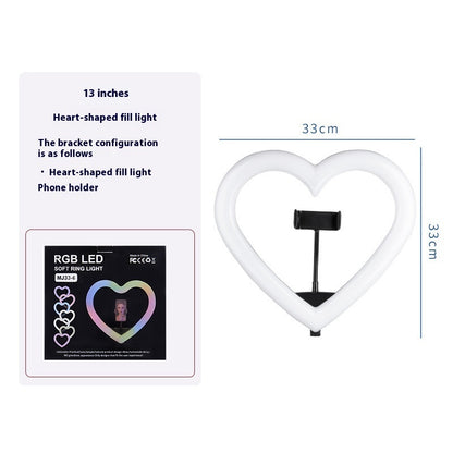 LuminaTech Smartphone Halterung Mit RGB Füllleuchte Höhenverstellbar