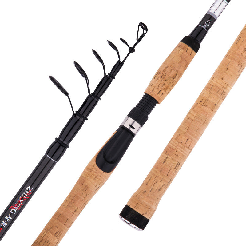 Teleskop-Angelrute Leichtes Carbon 1,8 Bis 2,1 m - Hobbyfy