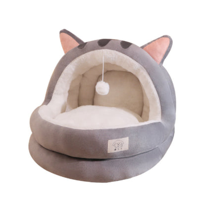 Cat Nest Four Seasons Universal Winter Warm Closed - Hobbyfy