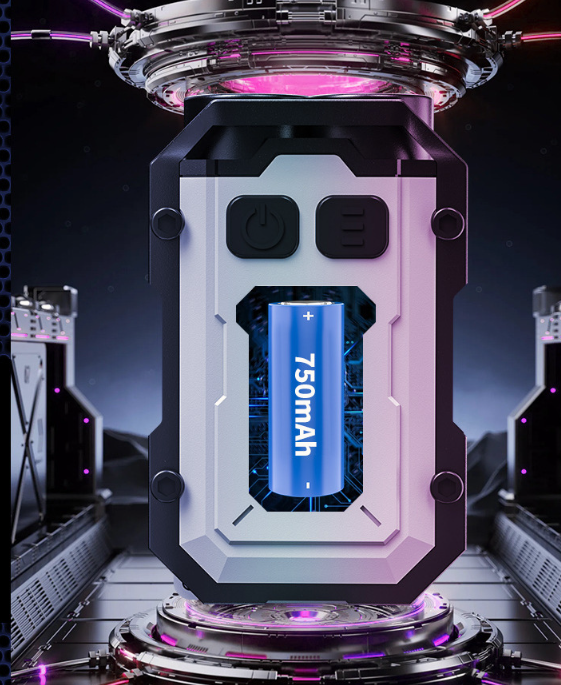 Wiederaufladbare LED Camping Lampe aus Aluminium