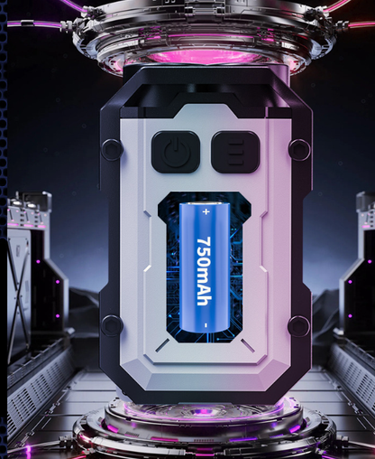 Wiederaufladbare LED Camping Lampe aus Aluminium