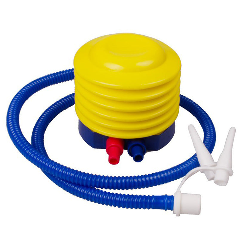 2 In 1 Aufblasbares Poolkorb Spielset Schwimmbad Wasserball Spielring Für Garten Und Außenbereich - Hobbyfy